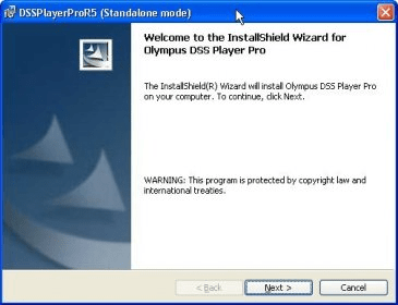 Olympus dss player download